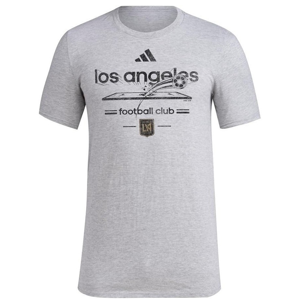 Los Angeles FC Adidas Vintage World Pre-Game T-Shirt Men's Short Sleeve - Small